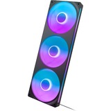 NZXT F360 RGB CORE ventilateurs de boîtier Noir, 3 pièces, 360 x 120 x 26 mm