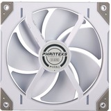 Phanteks D30-140 PWM Regular, Ventilateur de boîtier Blanc, 1 pièce, connecteur de ventilateur PWM à 4 broches