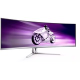 Philips Evnia 49M2C8900 QD OLED 48.9" Moniteur UltraWide gaming incurvé  Blanc, 2x HDMI, 1x DisplayPort, USB-A 3.2, USB-C 3.2, 240Hz