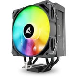 Sharkoon A50 RGB Refroidisseur CPU Noir, Connecteur de ventilateur PWM à 4 broches