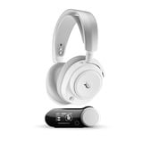 SteelSeries Arctis Nova Pro Omni casque gaming over-ear Blanc, Sans fil, Hi-Res, PC, PlayStation 5, Nintendo Switch