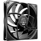 be quiet! Pure Wings 3 140 mm PWM haute vitesse, Ventilateur de boîtier Noir, Connecteur de ventilateur PWM 4 broches