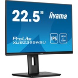 iiyama ProLite XUB2395WSU-B5 22.5" Moniteur  Noir, VGA, HDMI, DisplayPort, USB, Audio, AMD FreeSync