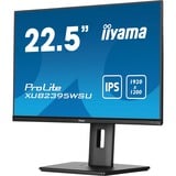 iiyama ProLite XUB2395WSU-B5 22.5" Moniteur  Noir, VGA, HDMI, DisplayPort, USB, Audio, AMD FreeSync