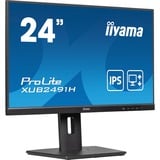 iiyama ProLite XUB2491H-B1 23.8" Moniteur  Noir, 100 Hz, HDMI, DisplayPort