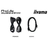 iiyama ProLite XUB2491H-B1 23.8" Moniteur  Noir, 100 Hz, HDMI, DisplayPort