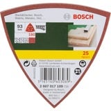 Bosch 2607017109 25 pièce(s) pâte sablée, Feuille abrasive 25 pièce(s), 96 mm, 120 mm, 20 mm, 70 g