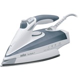 Braun TS775 ETP Fer à vapeur Semelle Eloxal 2400 W Gris, Blanc Blanc/Bleu, Fer à vapeur, Semelle Eloxal, 2,5 m, 200 g/min, Gris, Blanc, 50 g/min