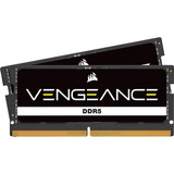 Corsair Vengeance 32 Go DDR5-5600 (2x 16 Go) mémoire PC portable Noir, CMSX32GX5M2A5600C48, SO-DIMM