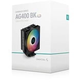 DeepCool AG400 DIGITAL A-RGB, Refroidisseur CPU Noir