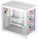 DeepCool  boîtier midi tower Blanc | 2x USB-A | 1x USB-C | RGB | Verre Trempé