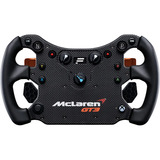 Fanatec CSL Elite McLaren GT3 V2, Volant Noir/Orange, y compris QR2 Entretoise de côté de roue, Xbox, PlayStation Ready