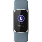FitBit Charge 5, Fitness tracker Bleu-gris/Platine
