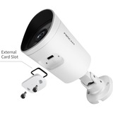 Foscam G4P 4MP Super HD WiFi, Caméra de surveillance Blanc