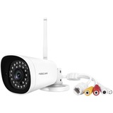 Foscam G4P 4MP Super HD WiFi, Caméra de surveillance Blanc