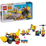 LEGO Minions - Les Minions et la voiture-banane, Jouets de construction 75580