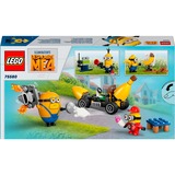 LEGO Minions - Les Minions et la voiture-banane, Jouets de construction 75580