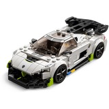 LEGO Speed Champions - Koenigsegg Jesko, Jouets de construction Blanc/Noir, 76900