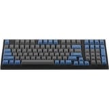 Leopold FC980MBTL/EGoPD, clavier gaming Gris/Bleu, Layout États-Unis, Cherry MX Black