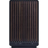 Lian Li A3-mATX Black (Wood Edition) boîtier midi tower Noir/bois | 2x USB-A | 1x USB-C | Window