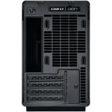Lian Li A3-mATX Black (Wood Edition) boîtier midi tower Noir/bois | 2x USB-A | 1x USB-C | Window