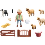 PLAYMOBIL Pays - Jeune berger avec des moutons, Jouets de construction 71444