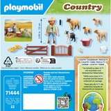 PLAYMOBIL Pays - Jeune berger avec des moutons, Jouets de construction 71444