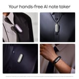 Plaud NotePin S, Enregistreur vocal Argent, 64 Go, Bluetooth 5.2 / BLE (Bluetooth Low Energy) / Wi-Fi