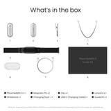 Plaud NotePin S, Enregistreur vocal Argent, 64 Go, Bluetooth 5.2 / BLE (Bluetooth Low Energy) / Wi-Fi