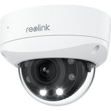Reolink P437, 4K/8MP PoE anti-vandalisme, Caméra de surveillance Blanc, Vision nocturne en couleur