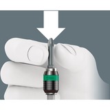 Wera Kraftform Kompakt 838 RA-R M Imperial Set 1, Set d'embouts de vissage Noir/Vert, 15 pièces