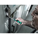 Wera Kraftform Kompakt 838 RA-R M Imperial Set 1, Set d'embouts de vissage Noir/Vert, 15 pièces