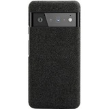  Étui pour Google Pixel 6 Pro avec finition en tissu, Housse/Étui smartphone Noir