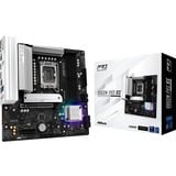 ASRock B860M Pro RS carte mère socket 1851 Noir/Argent, RAID, 2.5 Gb-LAN, Sound, µATX