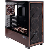 Antec Flux Pro Noctua Edition boîtier big tower Noir/bois | 3x USB-C | Verre Trempé