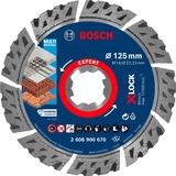 Bosch EXPERT MULTIMATERIAL X-LOCK Disque de coupe Disque de coupe, Brique, Béton, Ciment dur, pierre, Bosch, 2,22 cm, 12,5 cm, 2,4 mm