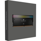 Corsair Dominator Titanium RGB 64 Go DDR5-6600 (2x 32 Go) mémoire vive Noir, CMP64GX5M2X6600C32, XMP 3.0