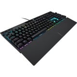 Corsair K70 PRO RGB clavier gaming mécanique Noir, Layout BE (AZERTY), Red Cherry MX RGB, 100%, Double-shot PBT