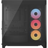 Corsair  boîtier midi tower Noir | 2x USB-A | 1x USB-C | Verre Trempé