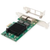 Digitus Ethernet Gigabit 2 ports, Carte réseau 