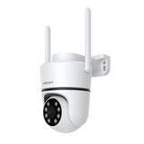 Foscam PD5, caméra de sécurité PT WiFi bi-bande 3K/5MP, Caméra de surveillance Blanc, Vision nocturne en couleur