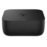 HP USB-C 100W G6, Station d'accueil Noir