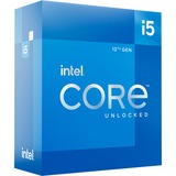 Intel® Core i5-12600KF, 3,7 GHz (4,9 GHz Turbo Boost) socket 1700, Processeur "Alder Lake", unlocked, processeur en boîte