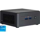 Intel® NUC 11 Pro UCFF Noir i5-1145G7, Barebone Noir, UCFF, Mini PC type barebone, DDR4-SDRAM, M.2, Série ATA III, Wi-Fi 6 (802.11ax), 28 W