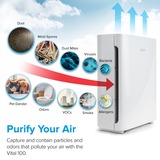 Levoit Vital 100 True HEPA Air Purifier, Purificateur d'air Blanc