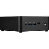 MSI Cubi NUC 13MQG-070EU, PC Noir, Core i7-1365U | Intel Graphics | 16 Go | 1 To SSD