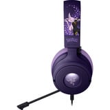 Razer Kraken V4 X - Pokémon Espeon & Umbreon Edition casque gaming over-ear Violâtre, PC, PlayStation 5, Nintendo Switch