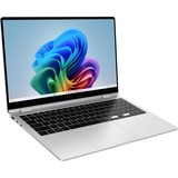 SAMSUNG Galaxy Book5 Pro 360 (NP960QHA-KG3BE) 15.6" PC portable 2-en-1   Argent | Core Ultra 7 256V | Arc Graphics 140V | 16 Go | SSD 512 Go