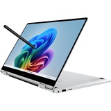 SAMSUNG Galaxy Book5 Pro 360 (NP960QHA-KG3BE) 15.6" PC portable 2-en-1   Argent | Core Ultra 7 256V | Arc Graphics 140V | 16 Go | SSD 512 Go