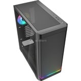 Sharkoon AK4W RGB Strip boîtier midi tower Noir | 2x USB-A | 1x USB-C | RGB | Window